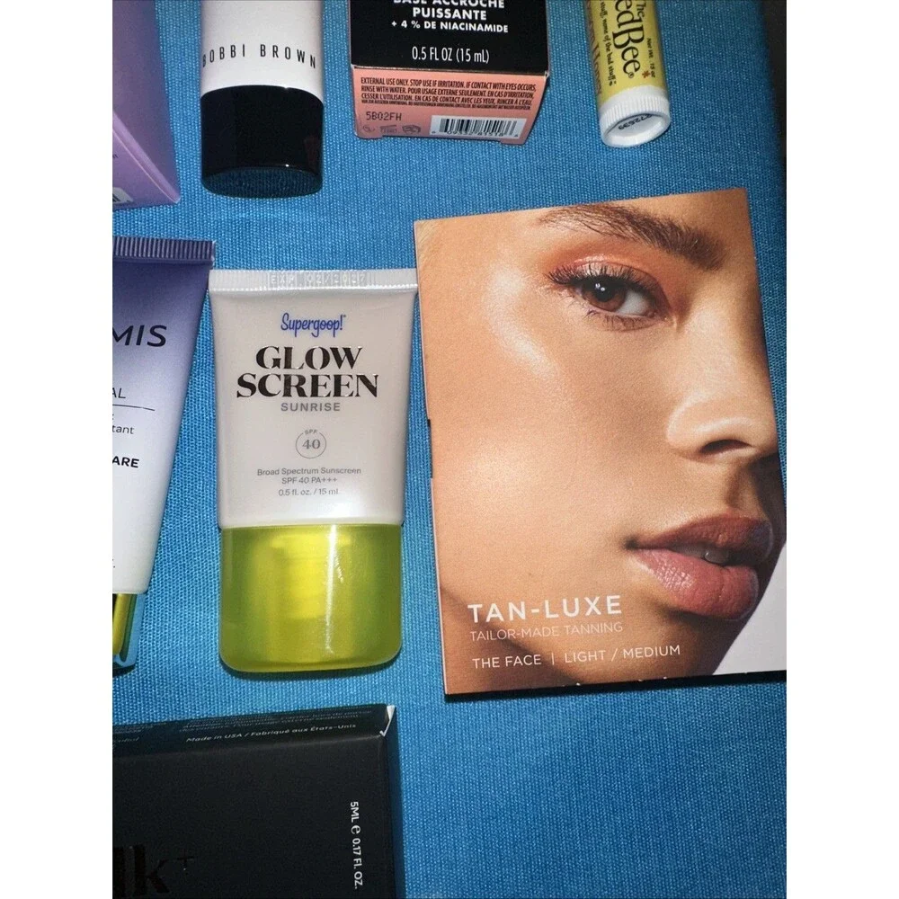 Lot Of 16 Luxe Beauty/Skincare Travel And Minis- Peach & Lily, Supergoop, Ulta